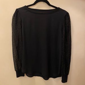LOFT Black Blouse